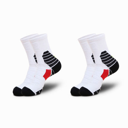 Spring Summer Quick-drying Towel Bottom Thick Cotton Socks Male Outdoor Socks Short Gym Socks